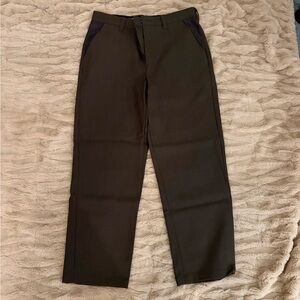 L.L. Bean Men's Dark green wool Dress Pants